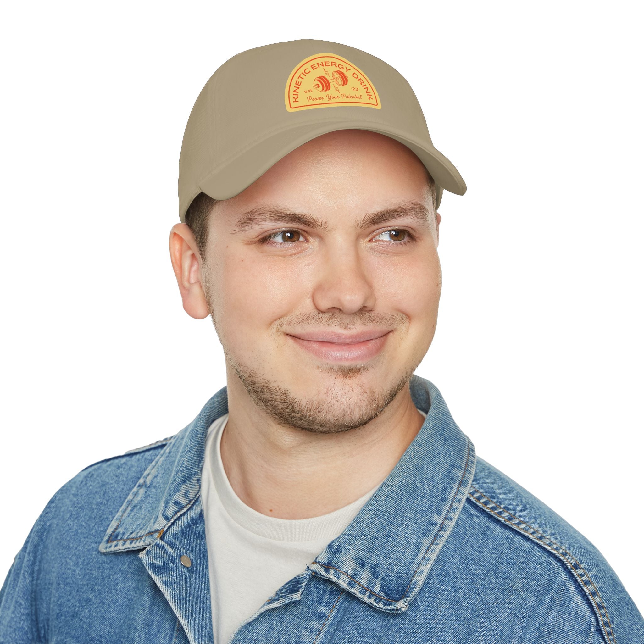 Energy Logo Cap - Retro Gym Patch Baseball Hat