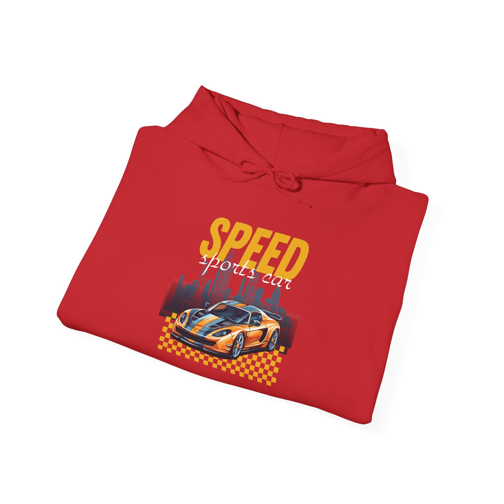 Speed Racers Hoodie — Vintage Sports Car Racing Graphic Sweatshirt