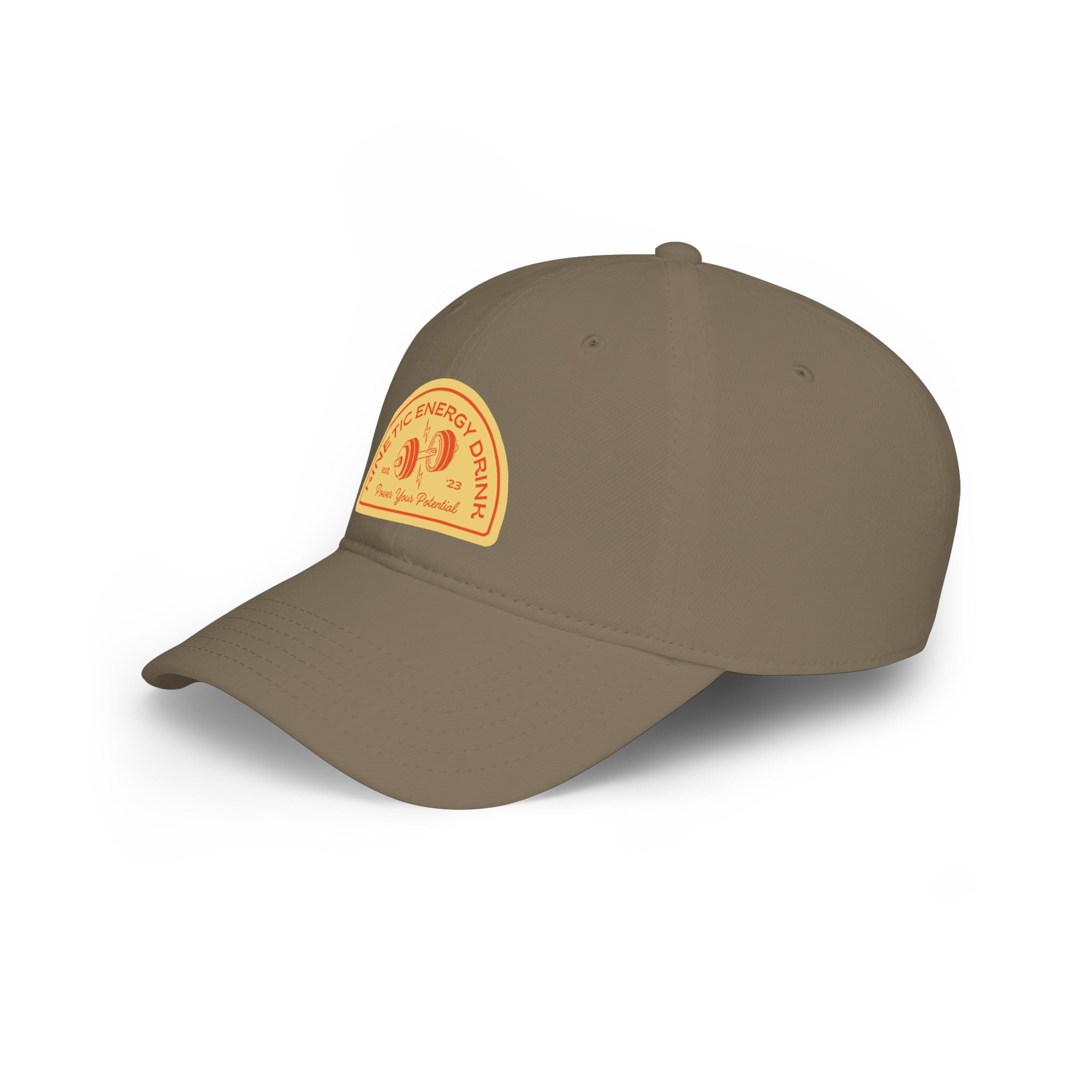Energy Logo Cap - Retro Gym Patch Baseball Hat