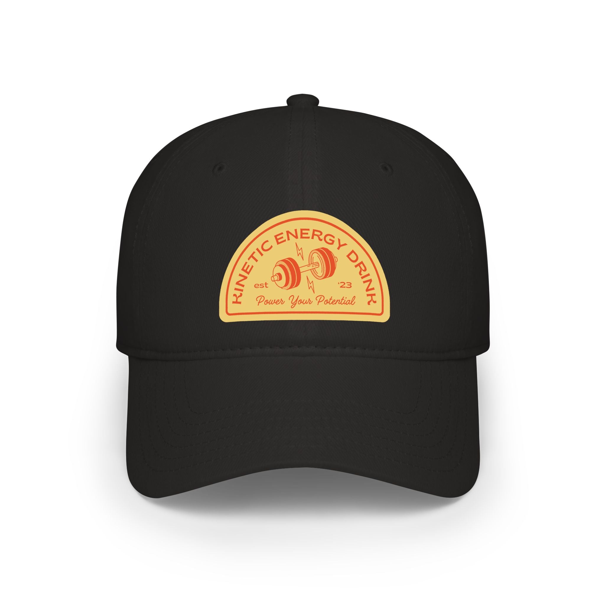 Energy Logo Cap - Retro Gym Patch Baseball Hat