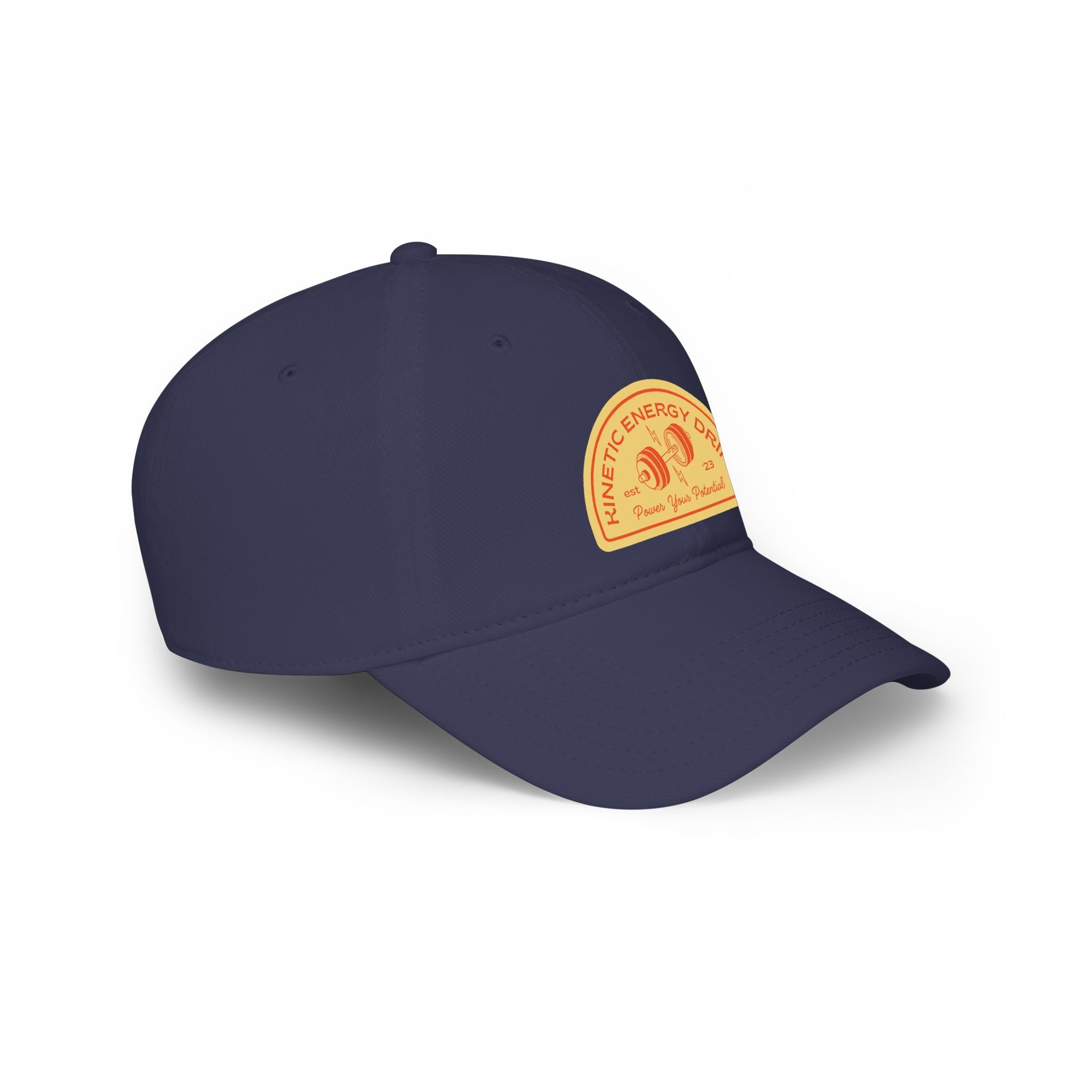 Energy Logo Cap - Retro Gym Patch Baseball Hat