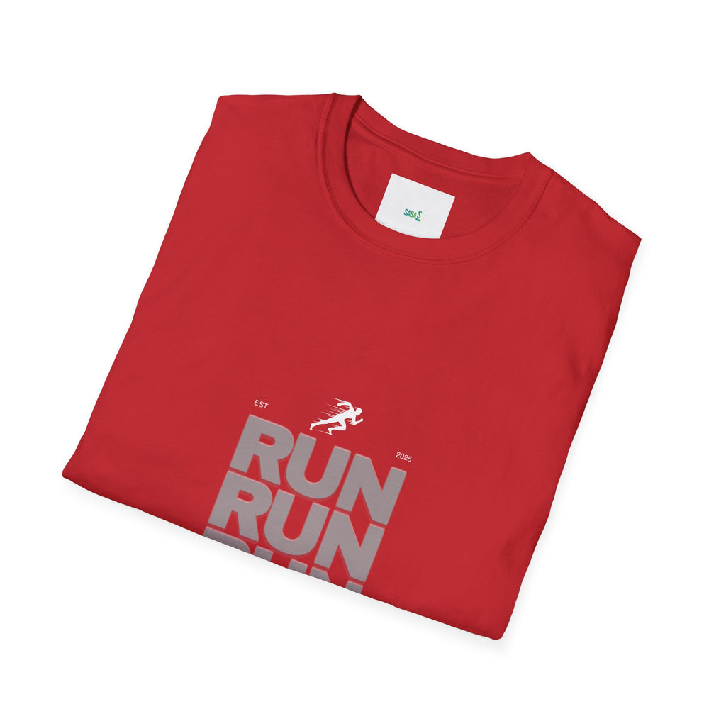 Sabas Ask For Run T-Shirt — Unisex-Minimalist Motivational Running Tee