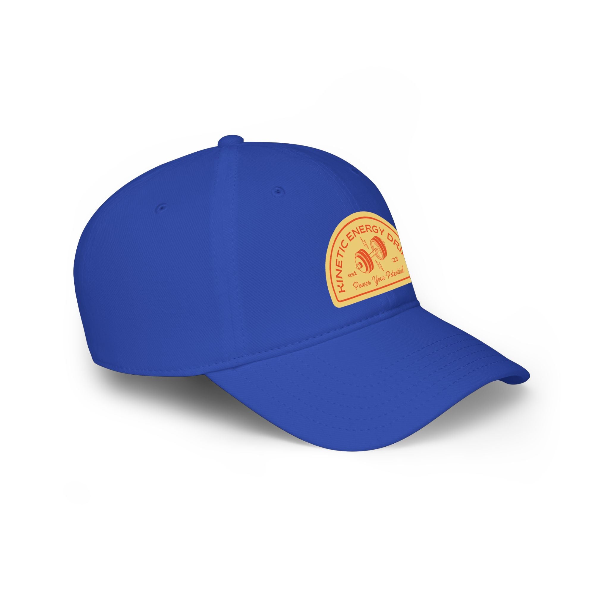 Energy Logo Cap - Retro Gym Patch Baseball Hat