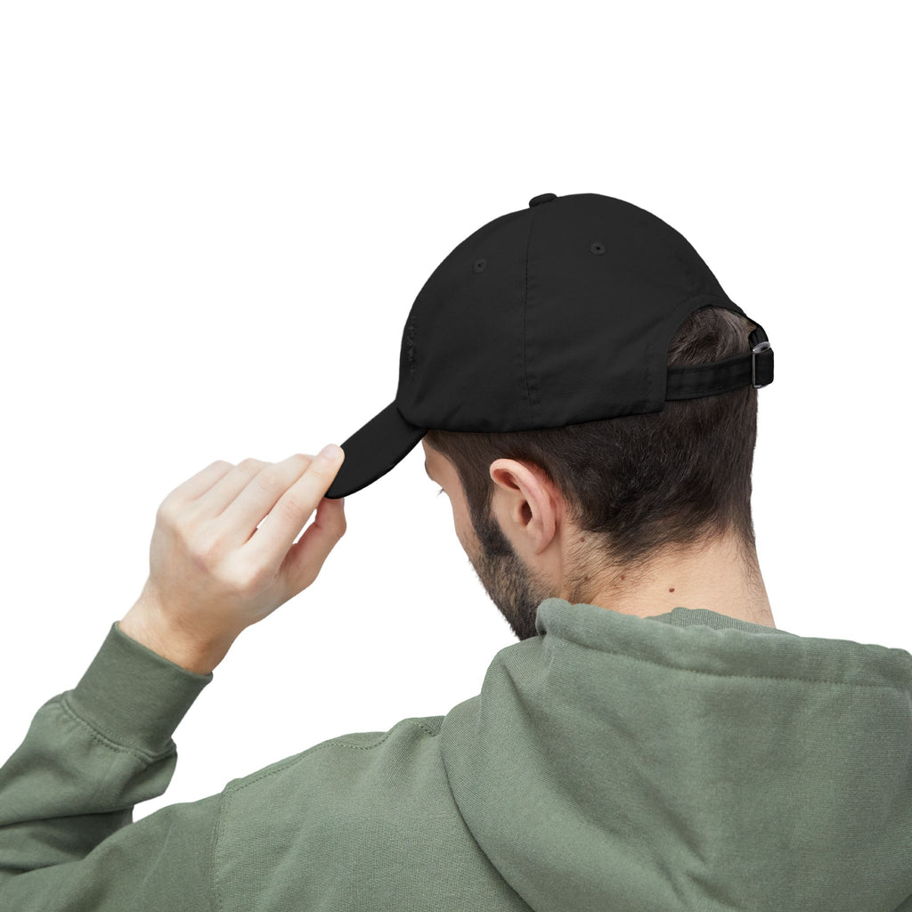 SABAS Leo Zodiac Sign Distressed Cap — Black Color Hat