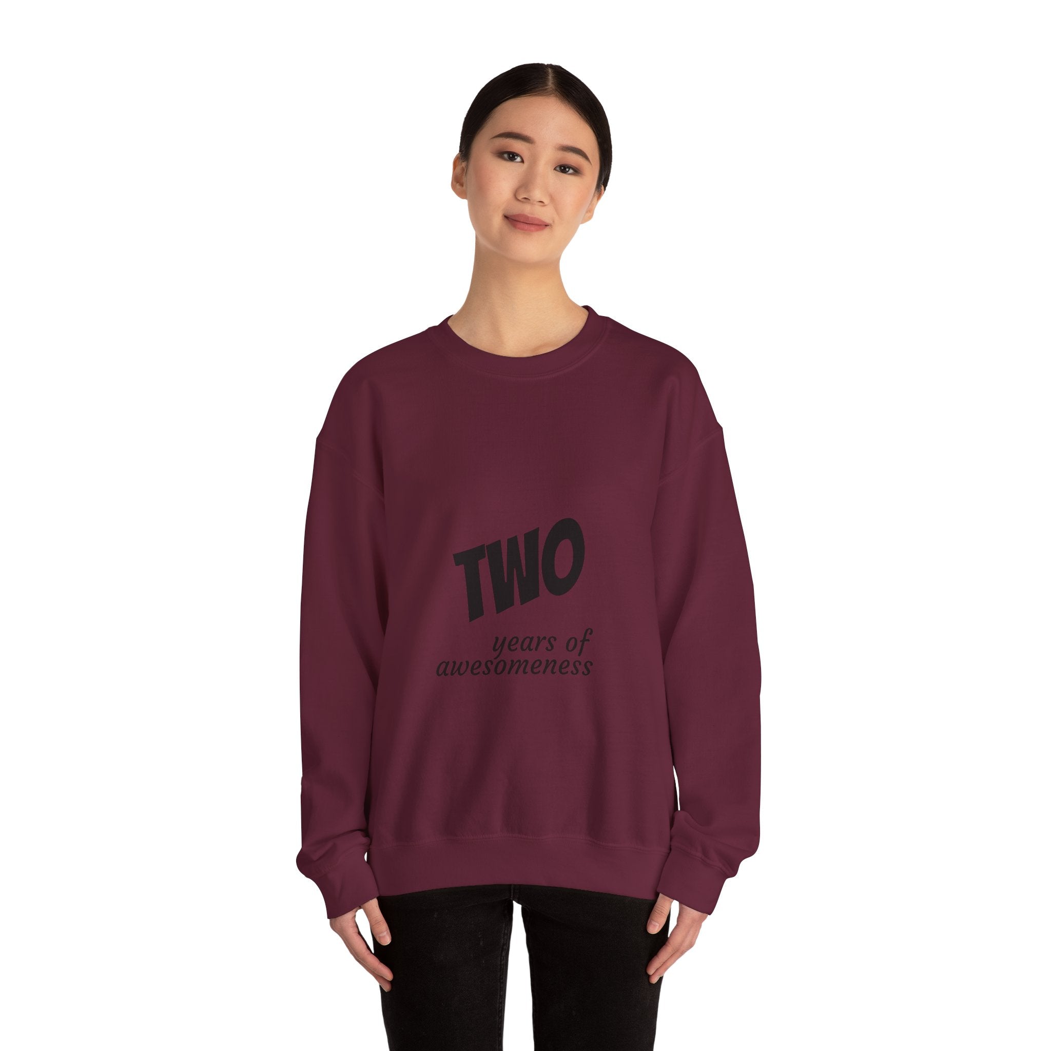 SABAS-Toddler Two Years of Awesomeness Sweatshirt