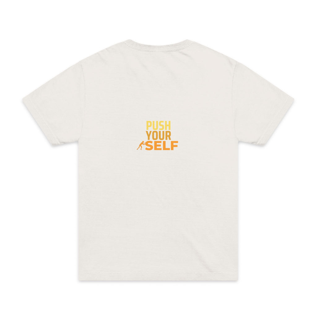 Sabas Gym Pump Cute Koala T-Shirt — "Gym Pump" Front & "Push Yourself" Back
