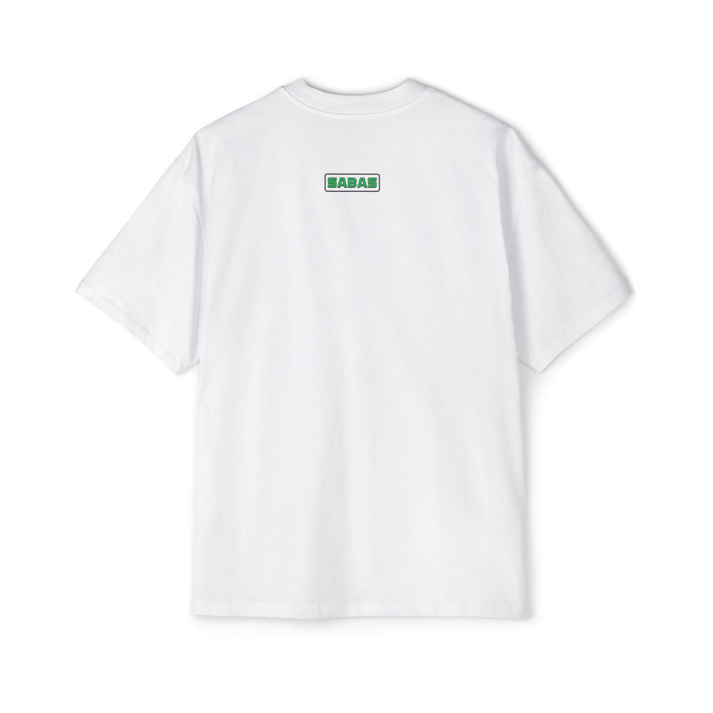 SABAS Men's Heavy Oversized Tee