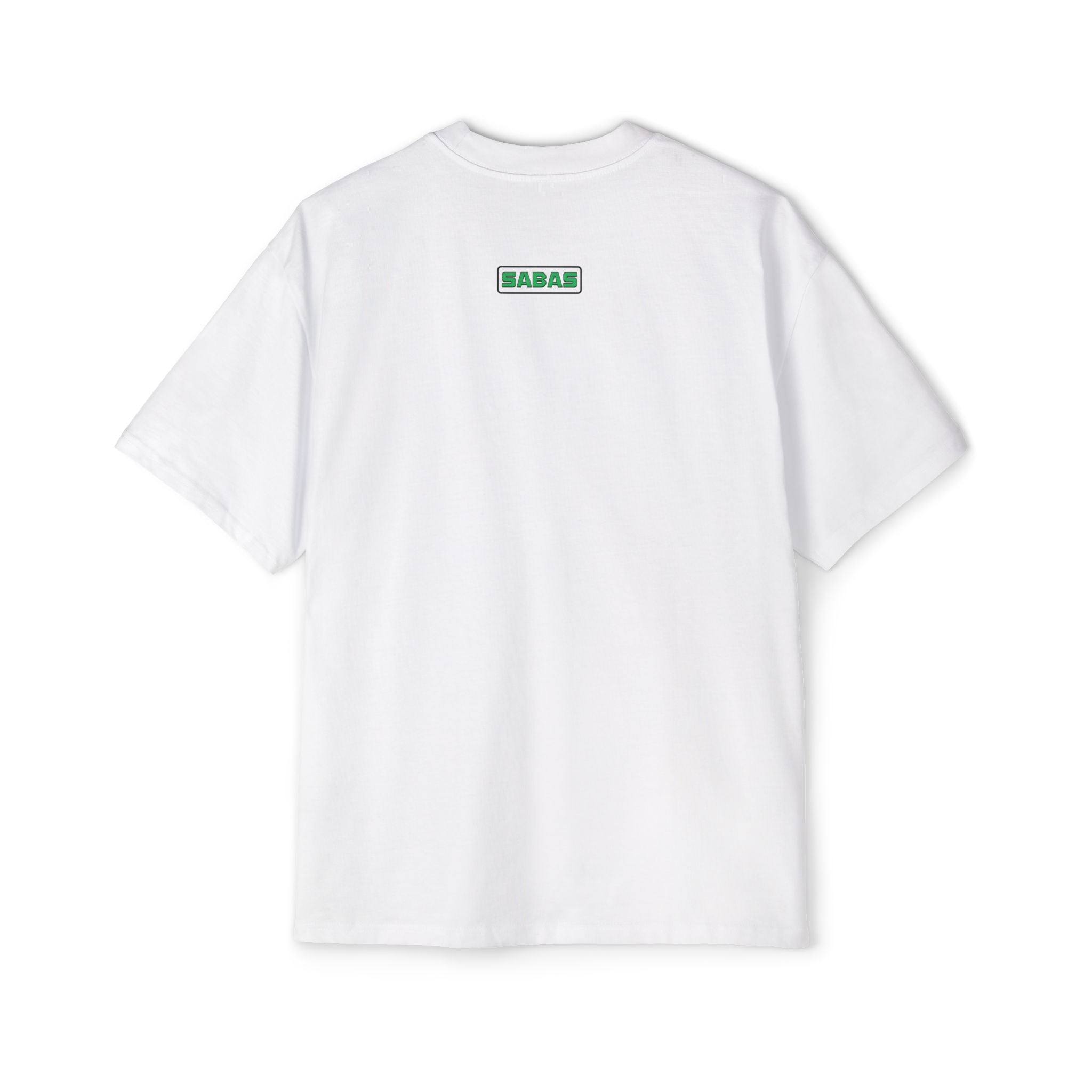 SABAS Men's Heavy Oversized Tee