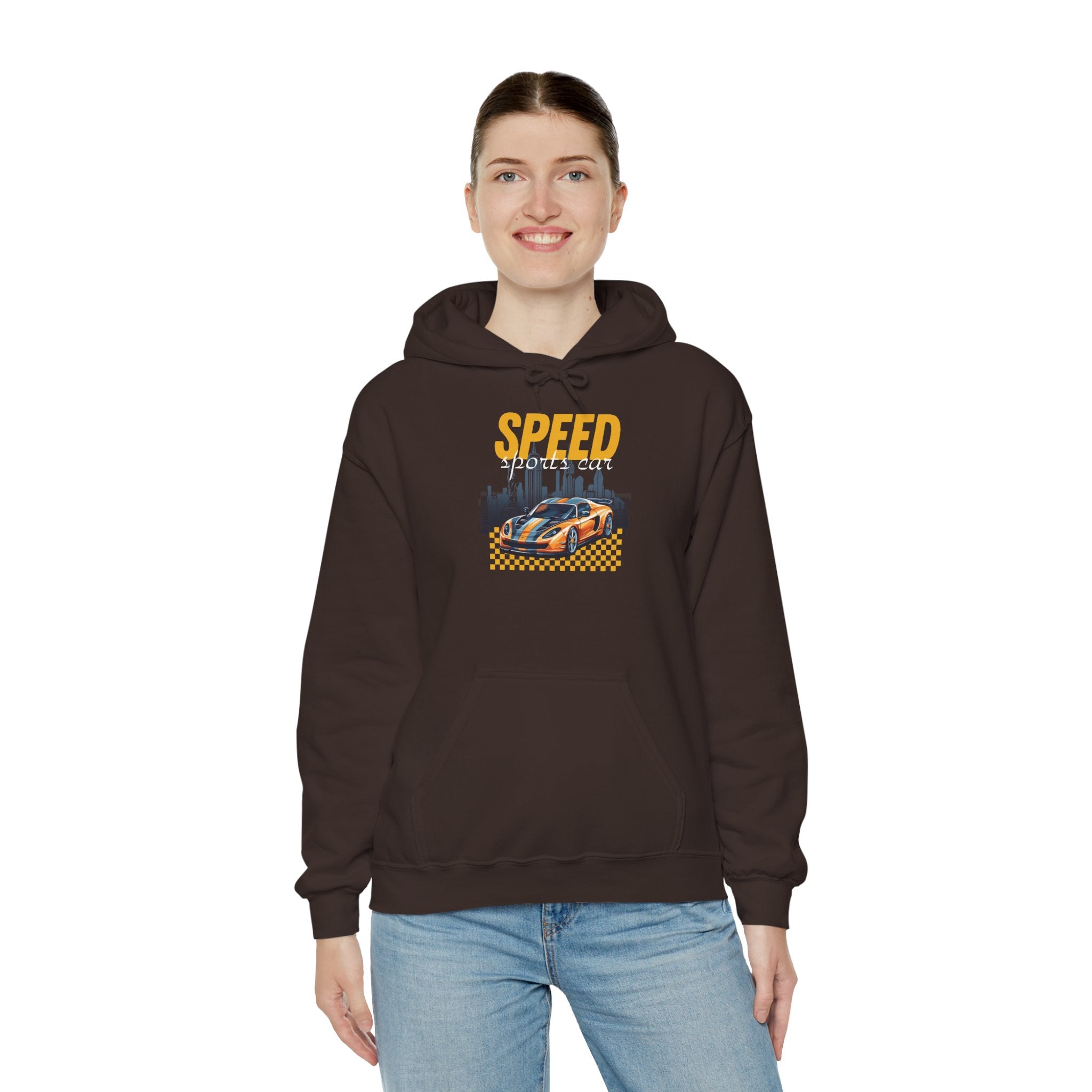 Speed Racers Hoodie — Vintage Sports Car Racing Graphic Sweatshirt
