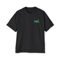 SABAS Fearless Lion Graphic Tee — Men's Oversized Heavy Cotton T‑Shirt