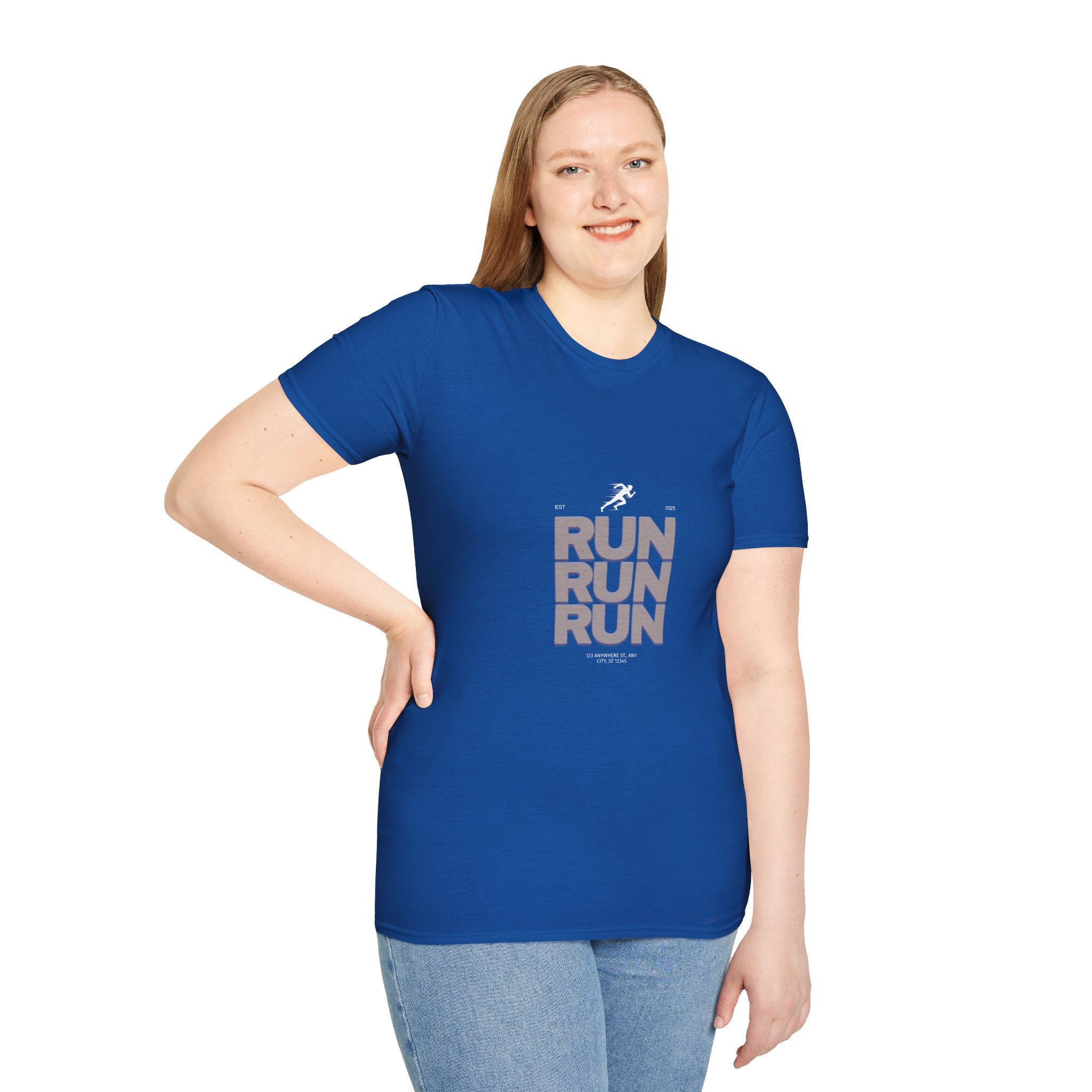 Sabas Ask For Run T-Shirt — Unisex-Minimalist Motivational Running Tee
