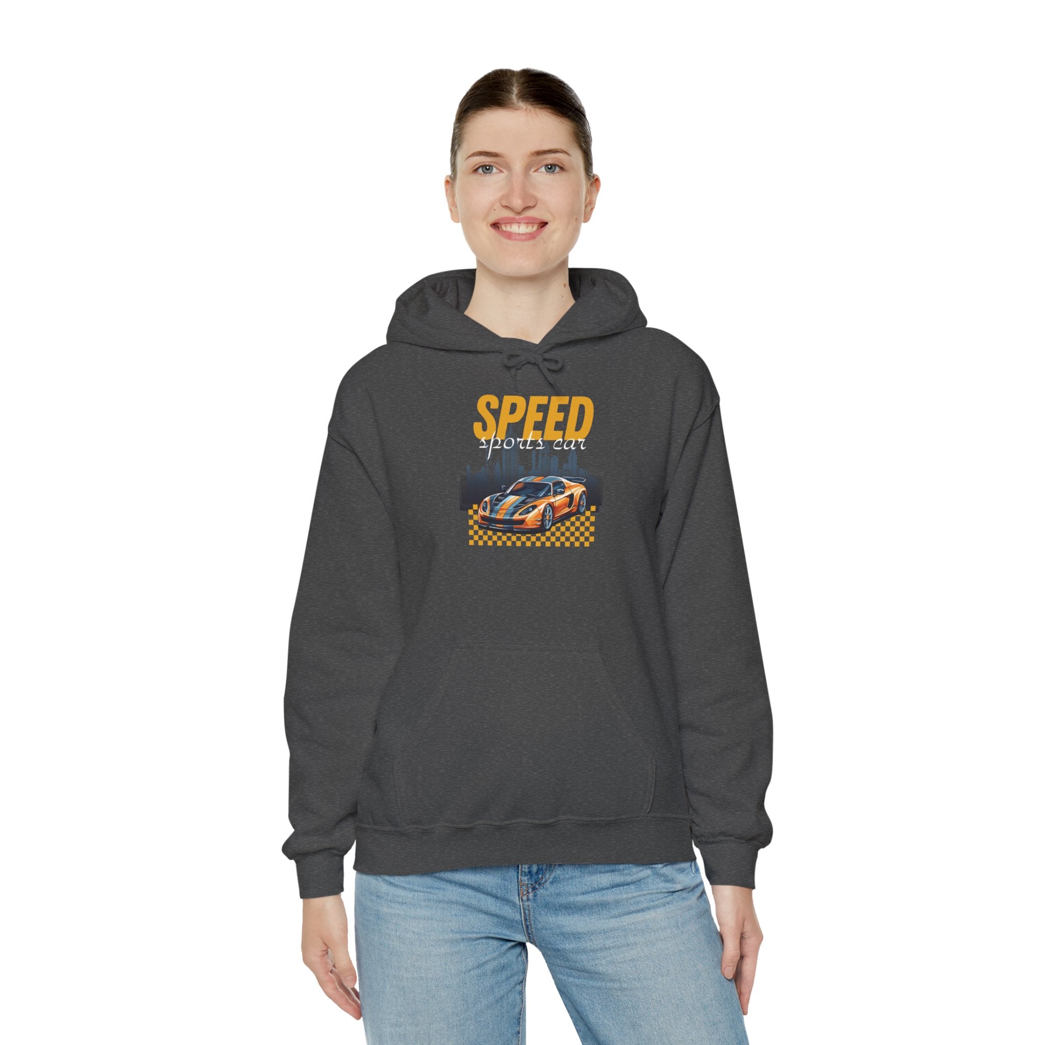 Speed Racers Hoodie — Vintage Sports Car Racing Graphic Sweatshirt