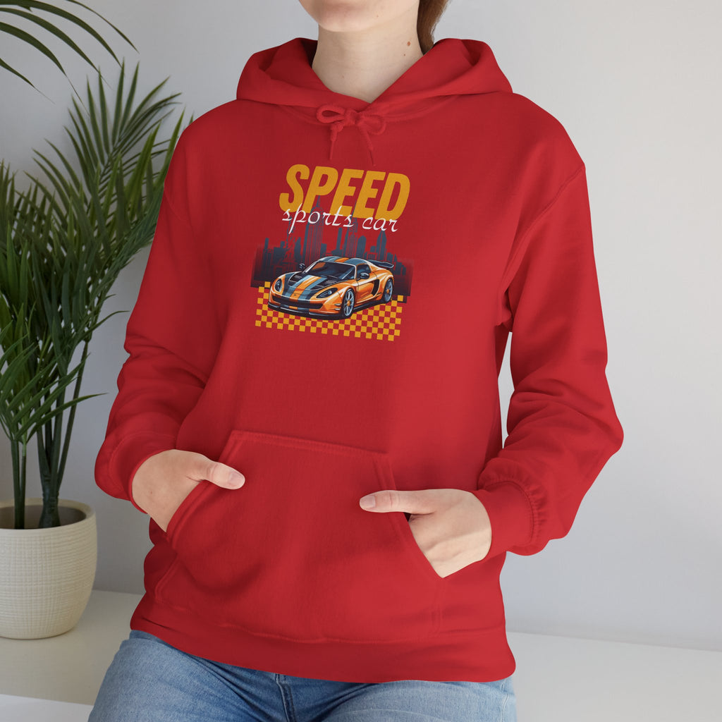 Speed Racers Hoodie — Vintage Sports Car Racing Graphic Sweatshirt