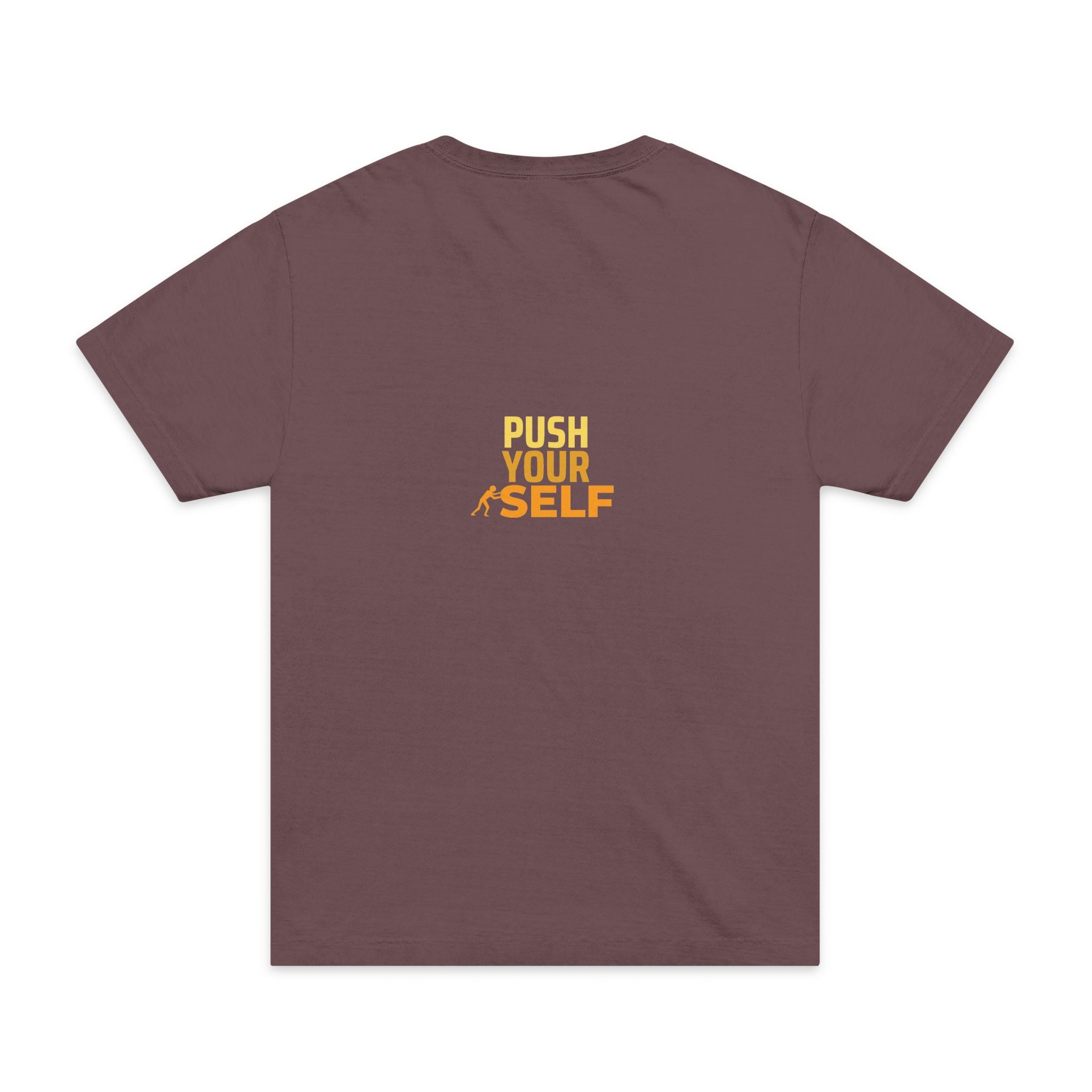 Sabas Gym Pump Cute Koala T-Shirt — "Gym Pump" Front & "Push Yourself" Back