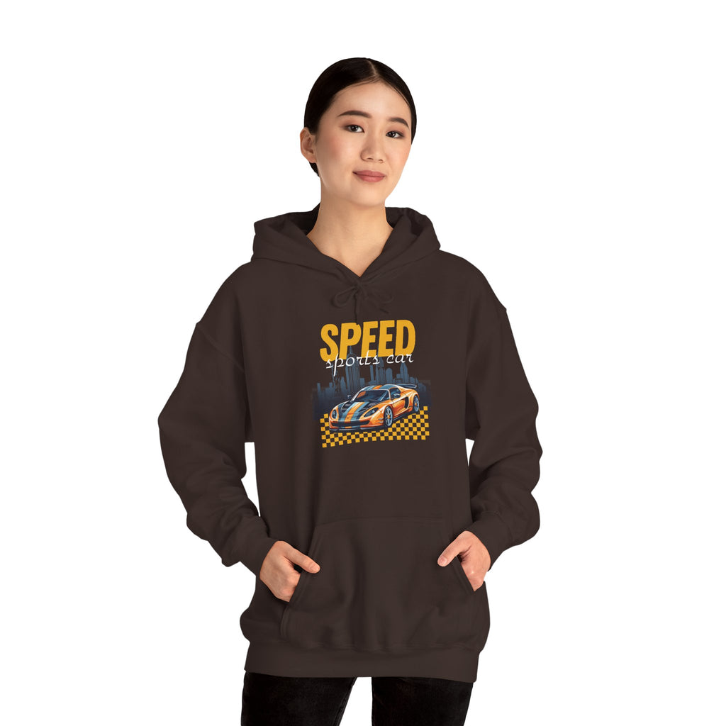 Speed Racers Hoodie — Vintage Sports Car Racing Graphic Sweatshirt