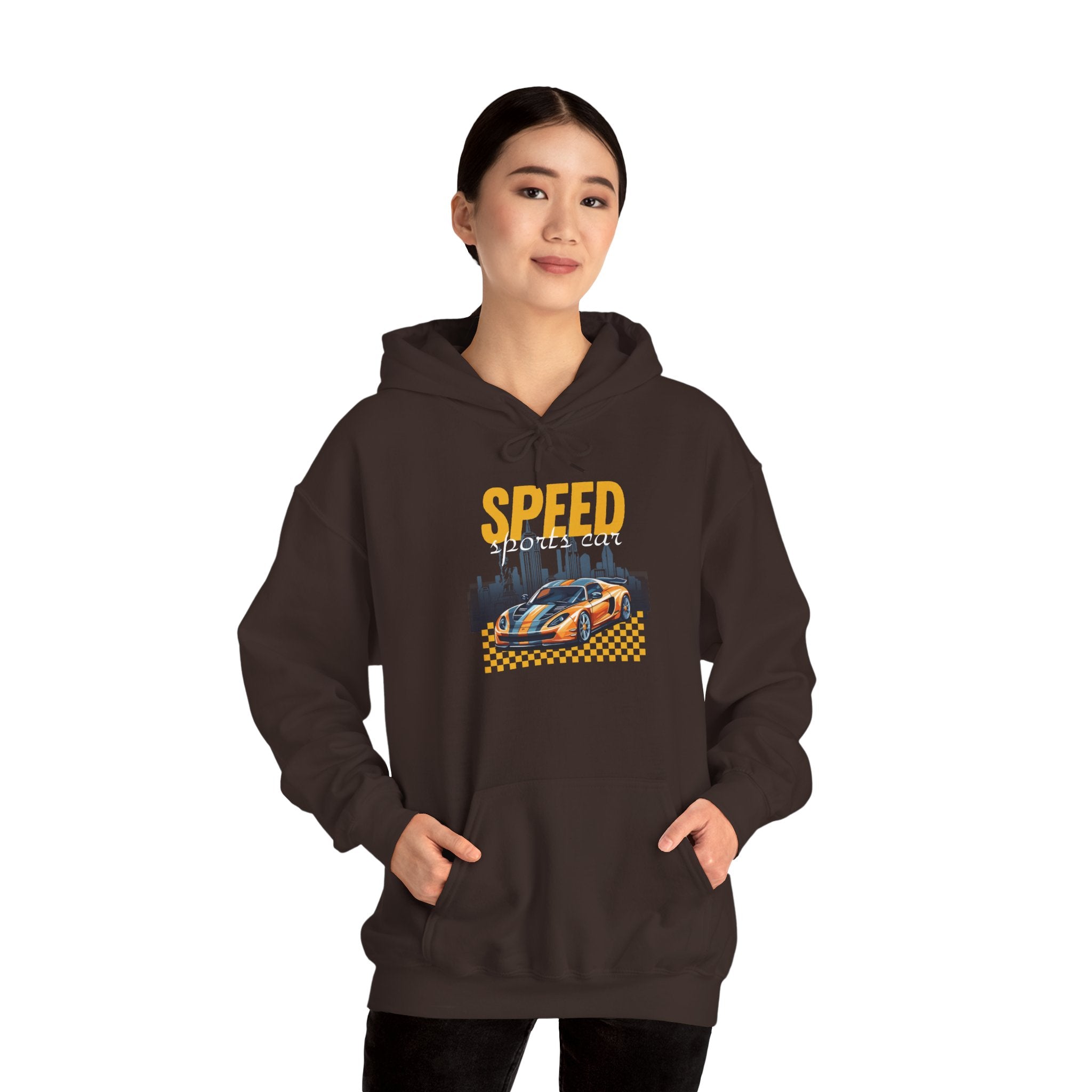 Speed Racers Hoodie — Vintage Sports Car Racing Graphic Sweatshirt