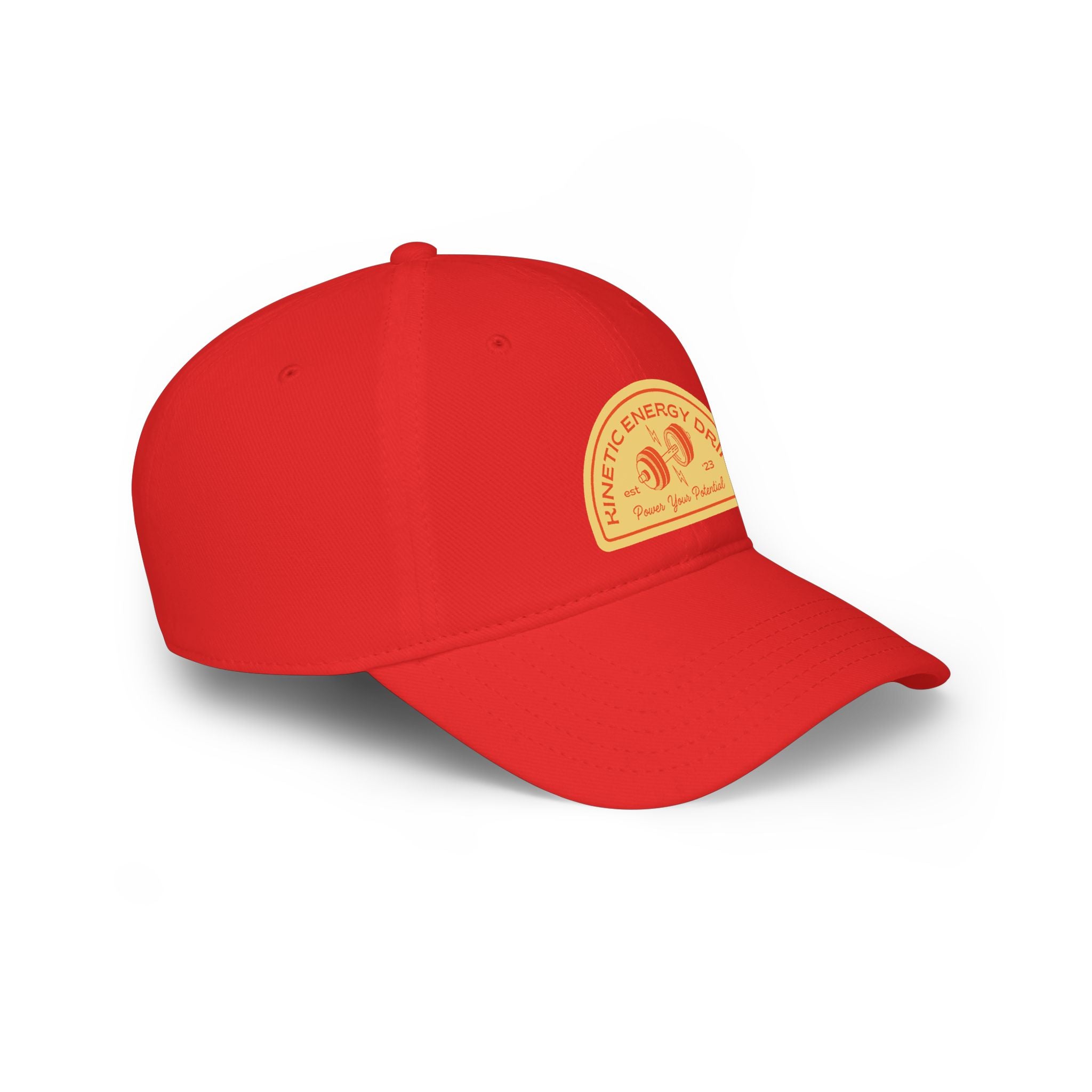 Energy Logo Cap - Retro Gym Patch Baseball Hat
