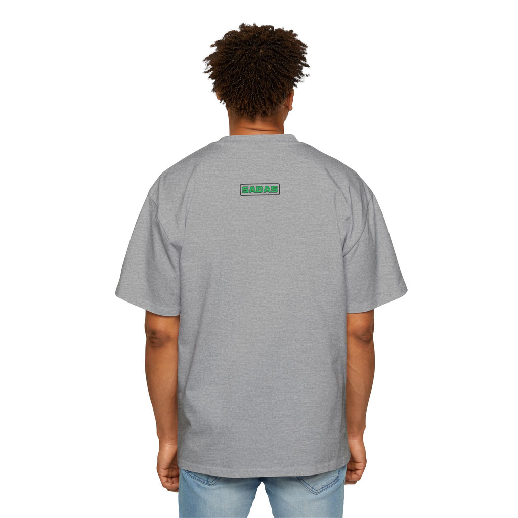 SABAS Men's Heavy Oversized Tee