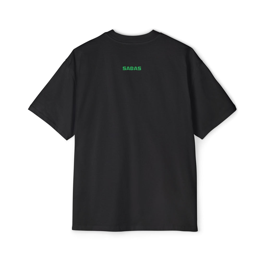 SABAS Men's Heavy Oversized Tee