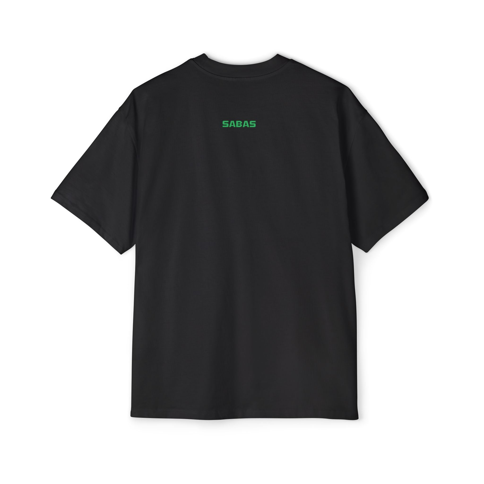 SABAS Men's Heavy Oversized Tee