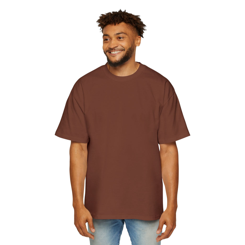 SABAS Oversized T-Shirt — "Great Things Start in Little Rooms" Logo Tee