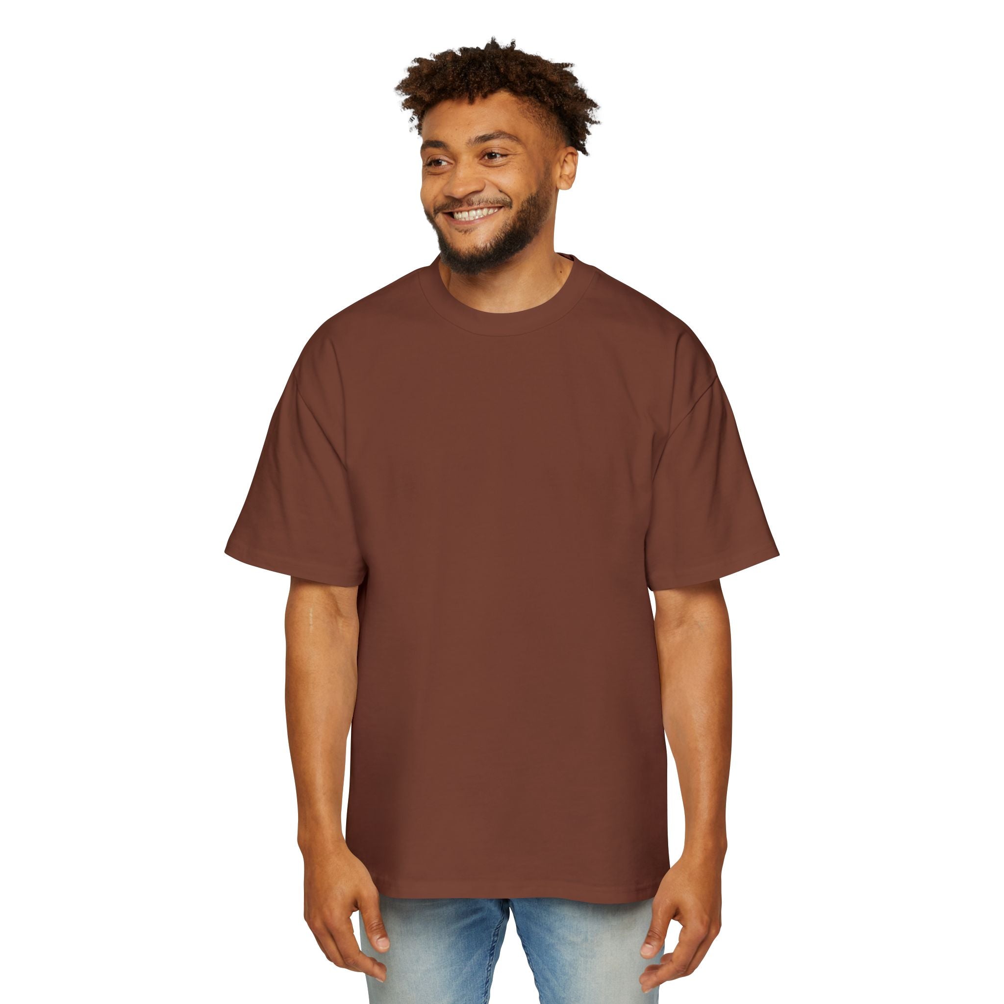 SABAS Oversized T-Shirt — "Great Things Start in Little Rooms" Logo Tee