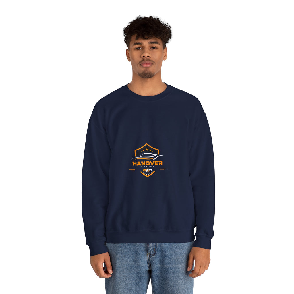 SABAS-Hanover Crewneck Sweatshirt — Vintage Shield Logo