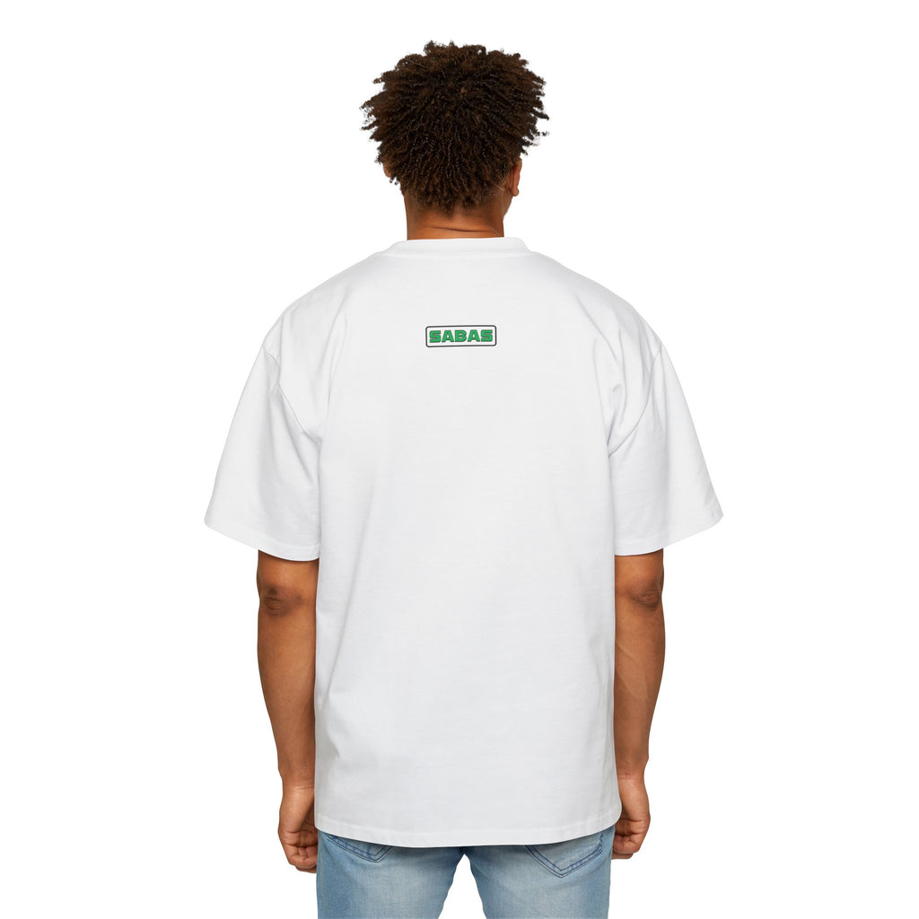 SABAS Men's Heavy Oversized Tee