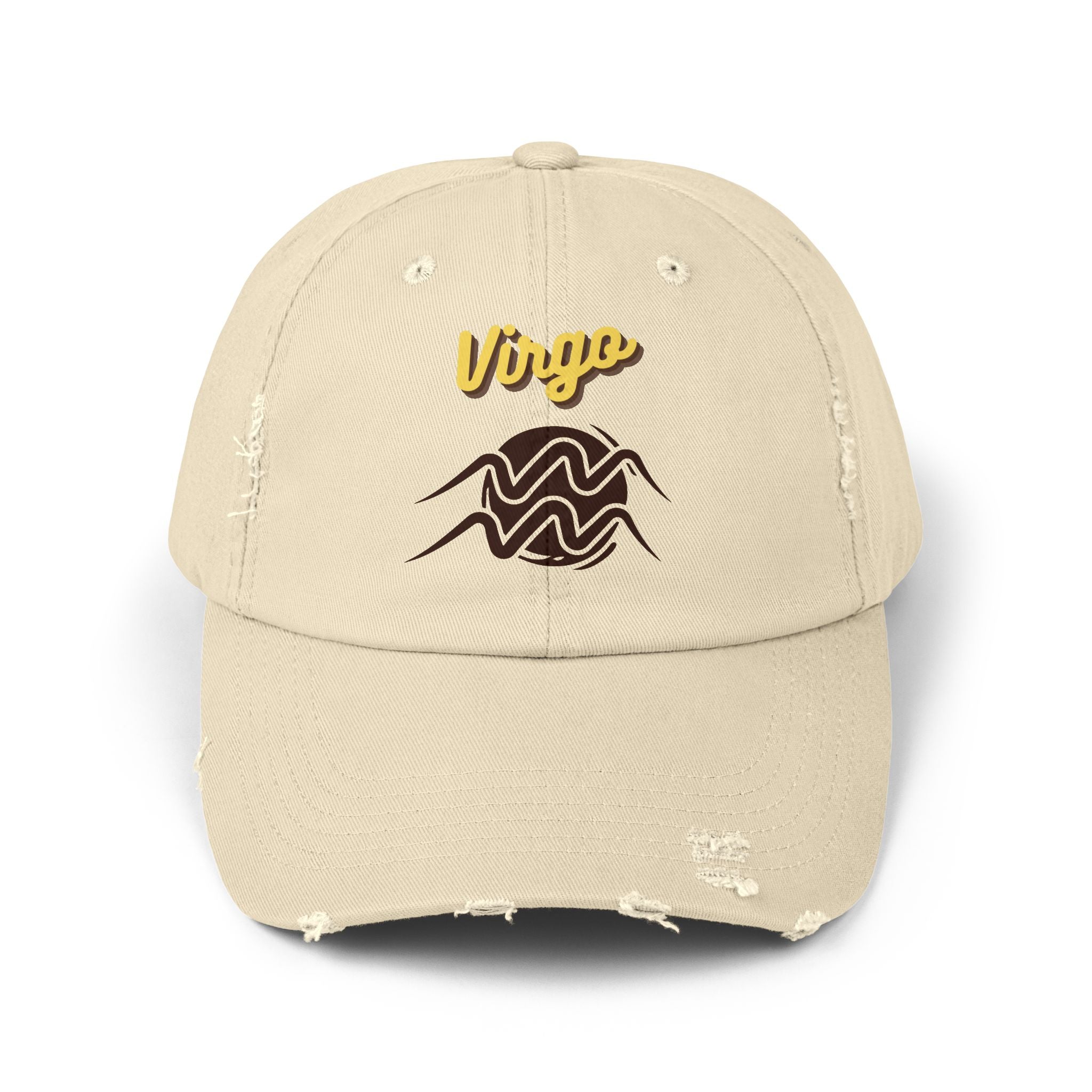 SABAS Virgo Distressed Cap Zodiac Sign