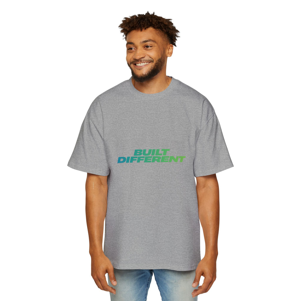 SABAS T-Shirt — 'Built Different' Oversized Graphic Tee
