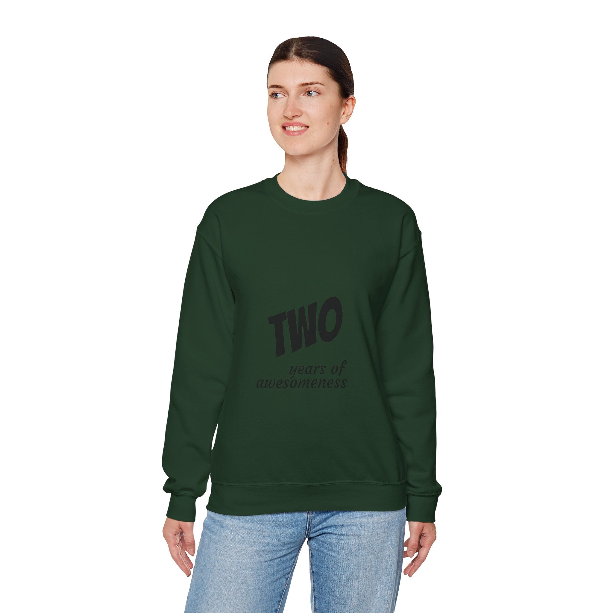 SABAS-Toddler Two Years of Awesomeness Sweatshirt