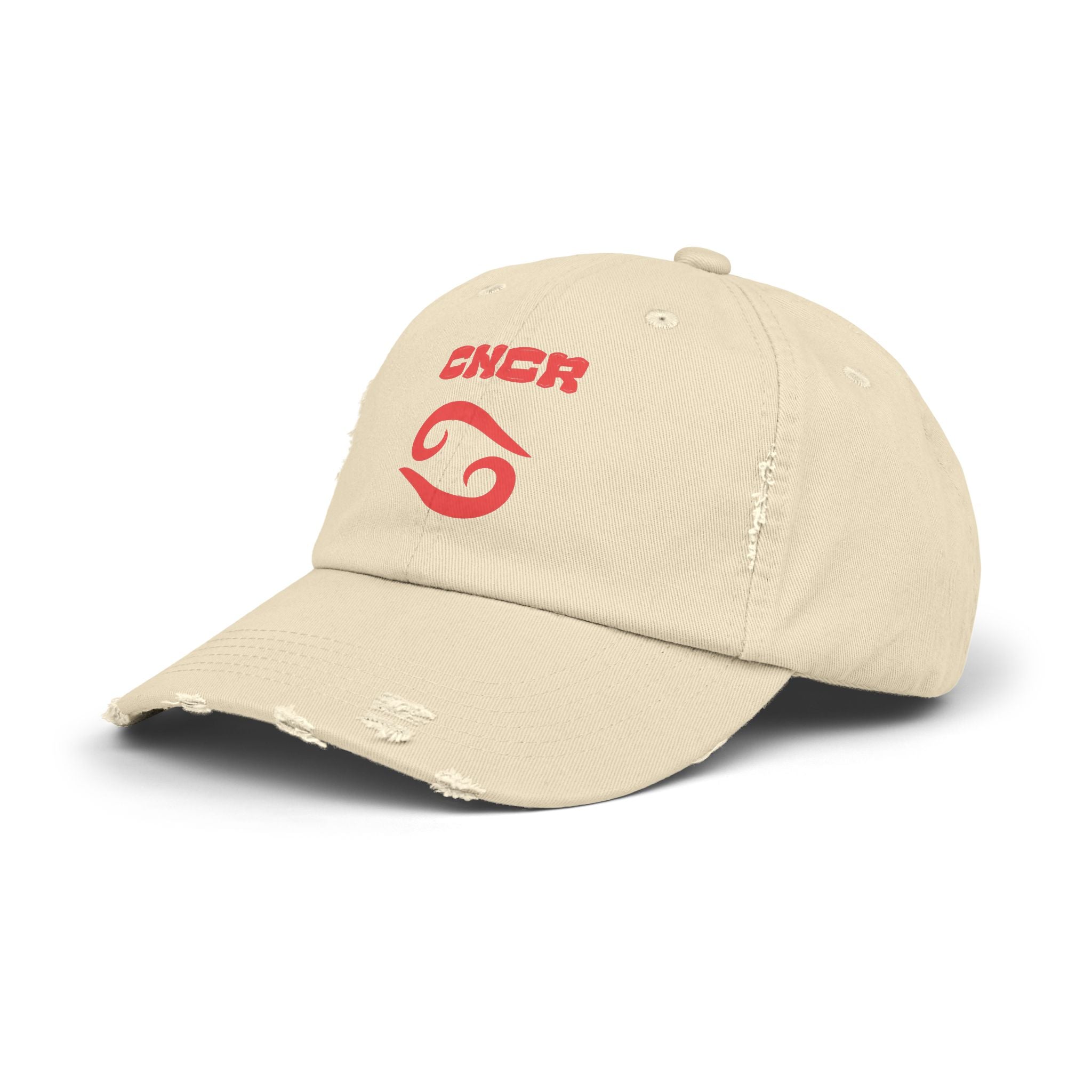 SABAS Cancer Zodiac Distressed Cap
