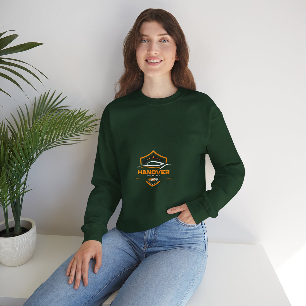 SABAS-Hanover Crewneck Sweatshirt — Vintage Shield Logo