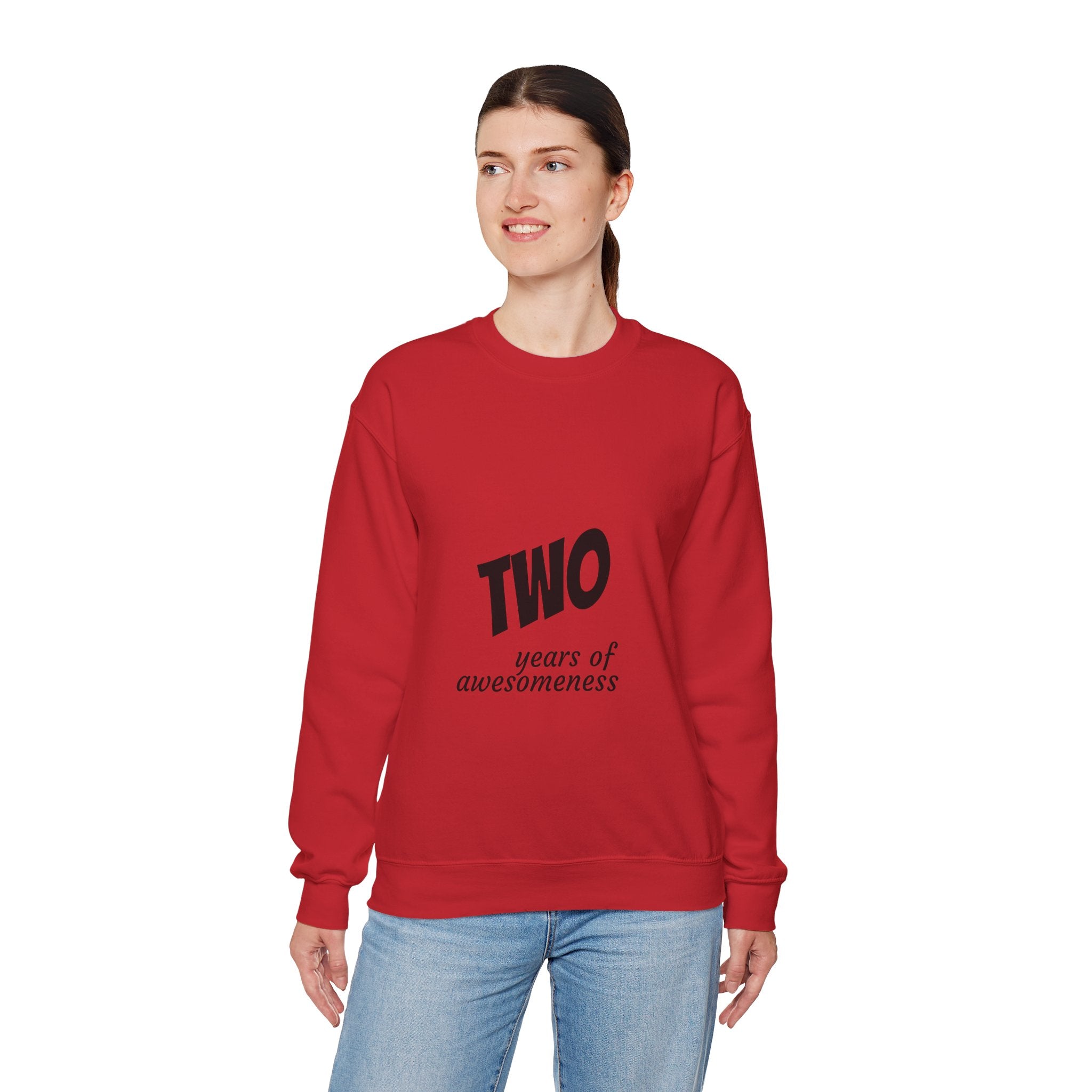 SABAS-Toddler Two Years of Awesomeness Sweatshirt