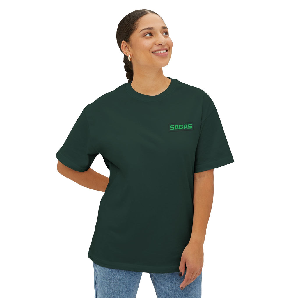 SABAS Unisex Oversized Boxy Tee