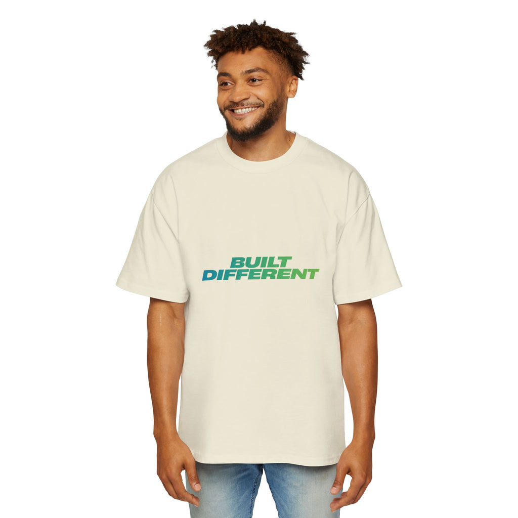 SABAS T-Shirt — 'Built Different' Oversized Graphic Tee