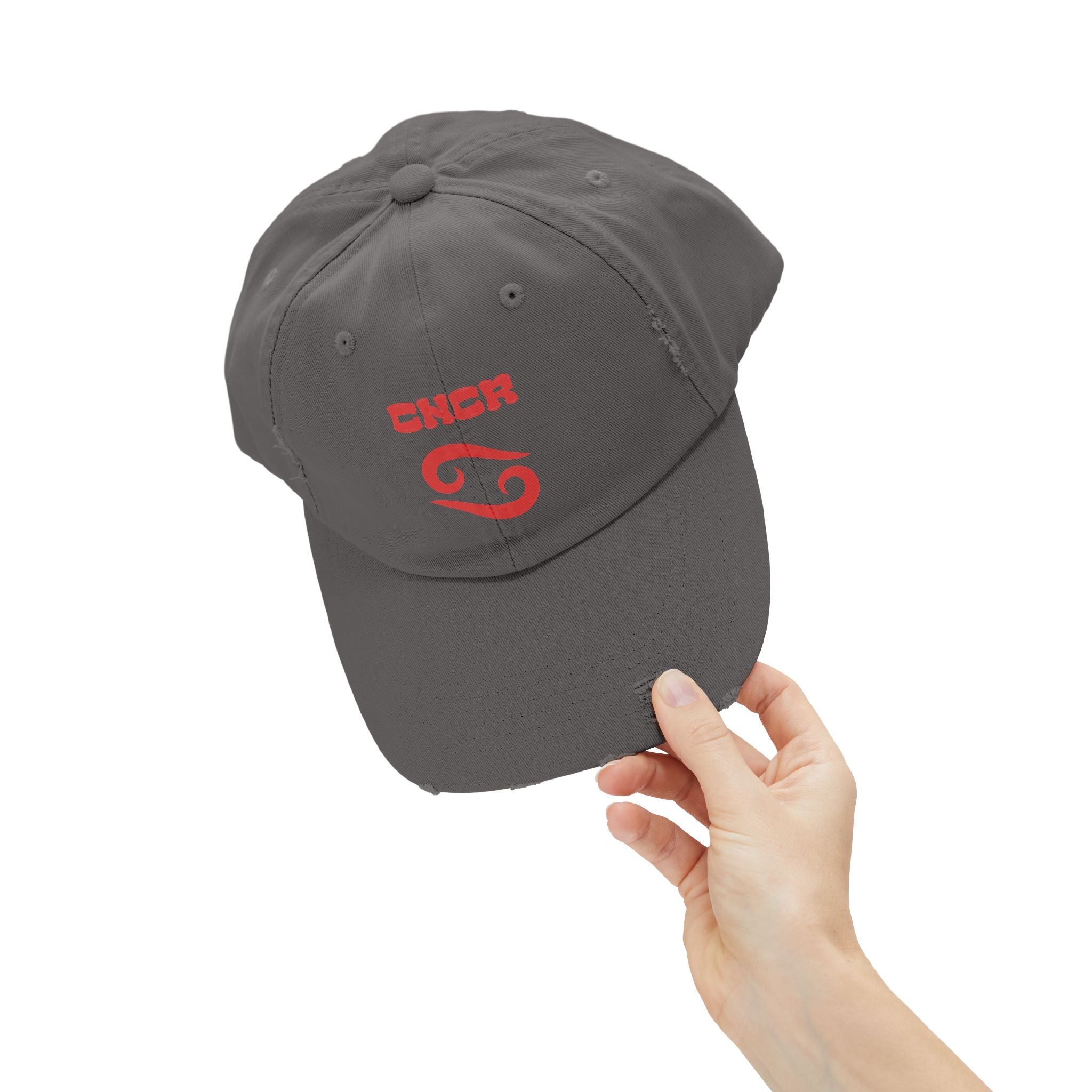 SABAS Cancer Zodiac Distressed Cap