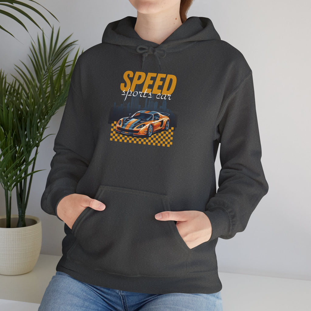 Speed Racers Hoodie — Vintage Sports Car Racing Graphic Sweatshirt