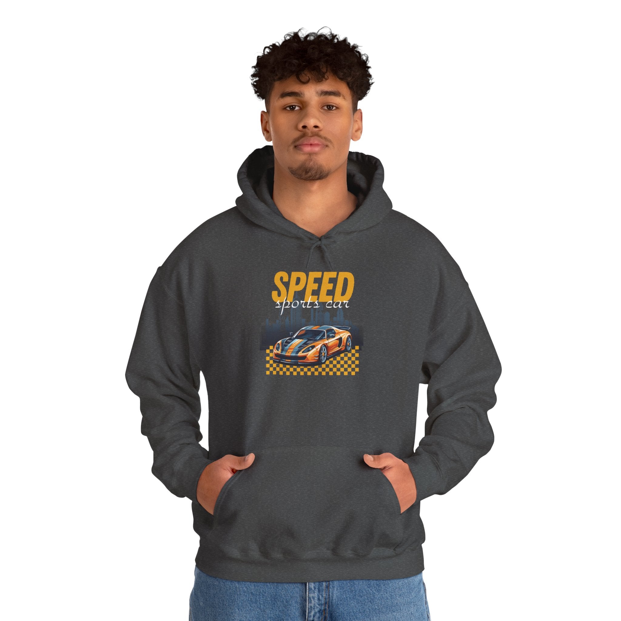 Speed Racers Hoodie — Vintage Sports Car Racing Graphic Sweatshirt