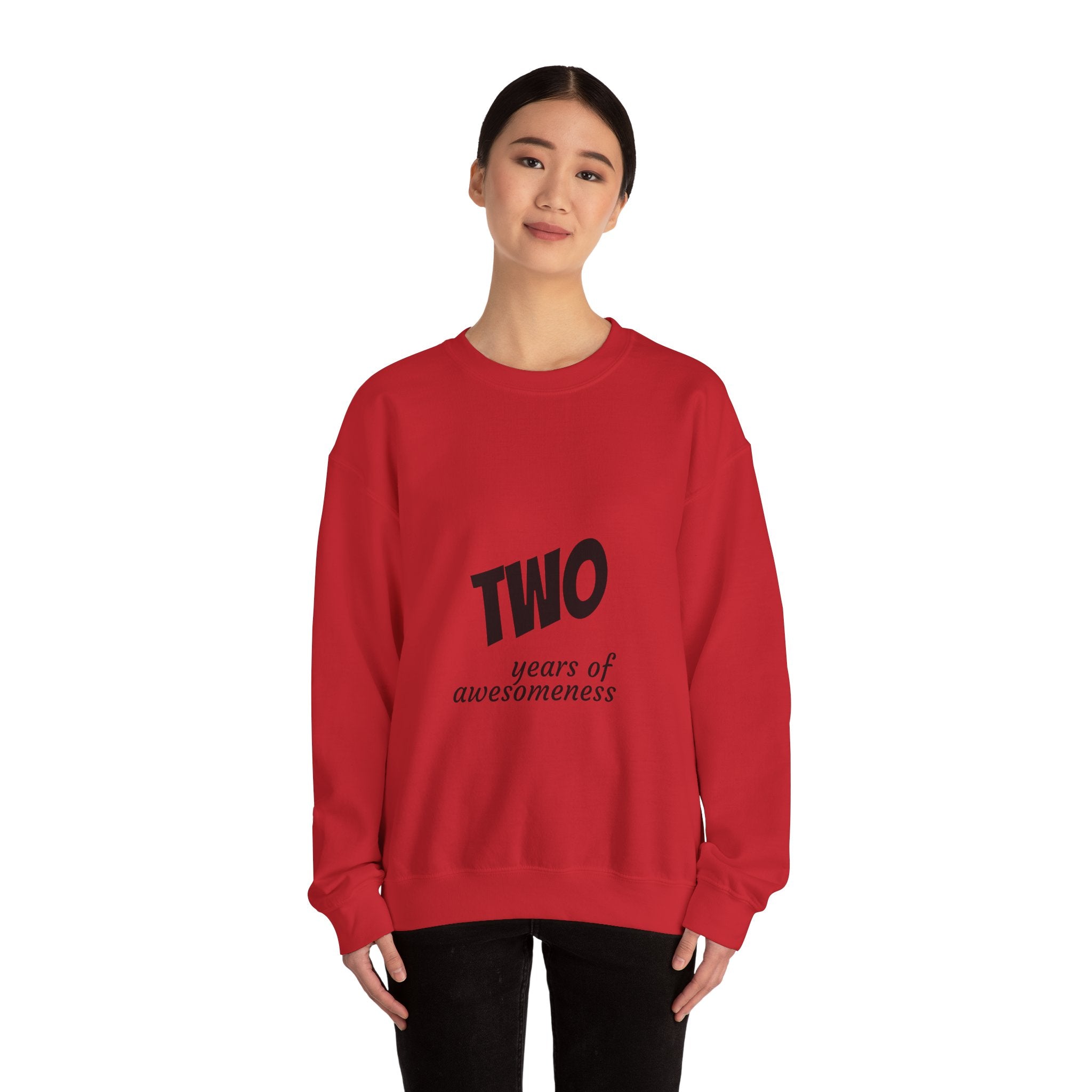 SABAS-Toddler Two Years of Awesomeness Sweatshirt
