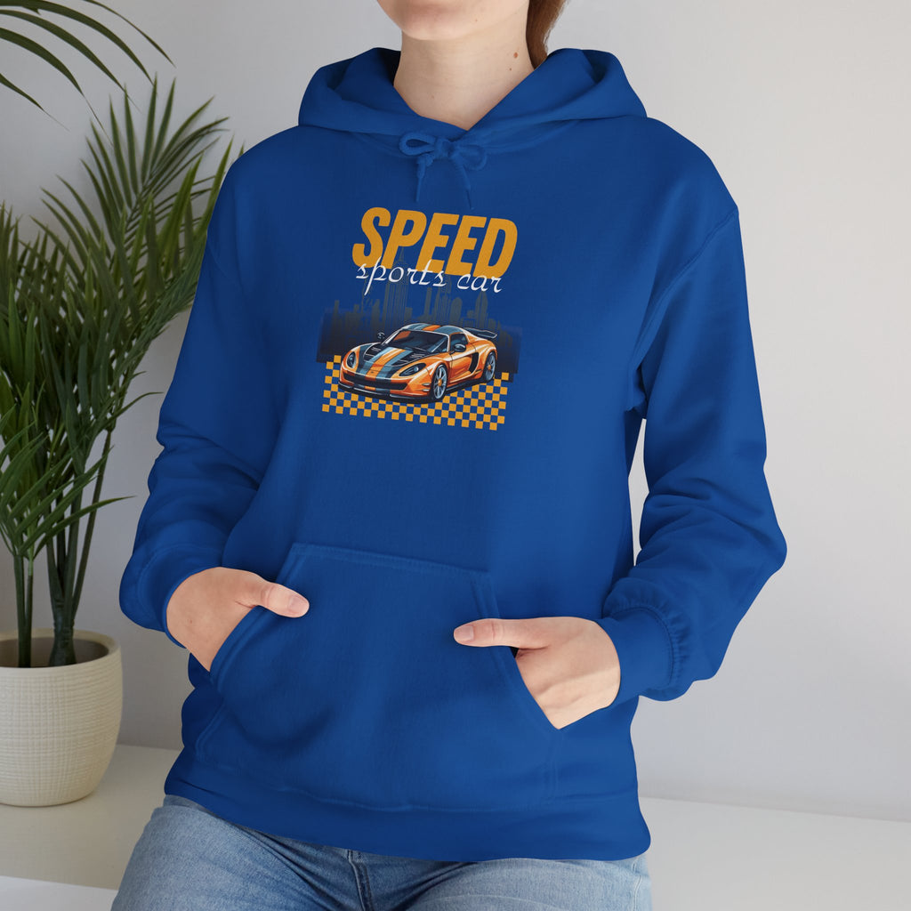 Speed Racers Hoodie — Vintage Sports Car Racing Graphic Sweatshirt