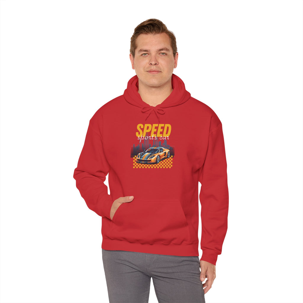 Speed Racers Hoodie — Vintage Sports Car Racing Graphic Sweatshirt
