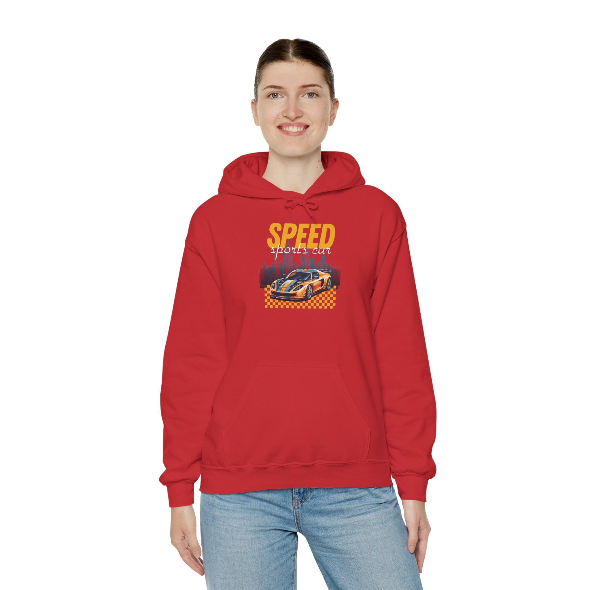 Speed Racers Hoodie — Vintage Sports Car Racing Graphic Sweatshirt