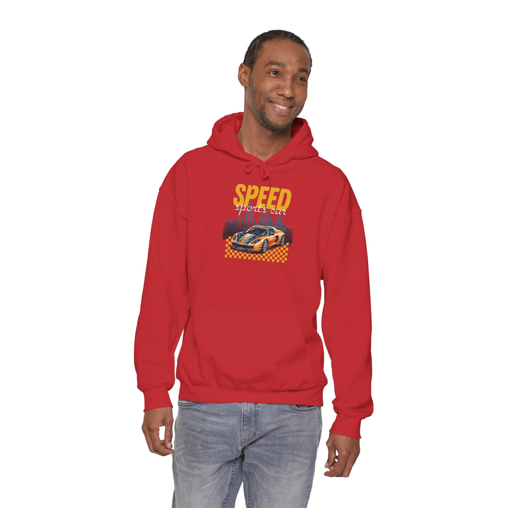 Speed Racers Hoodie — Vintage Sports Car Racing Graphic Sweatshirt