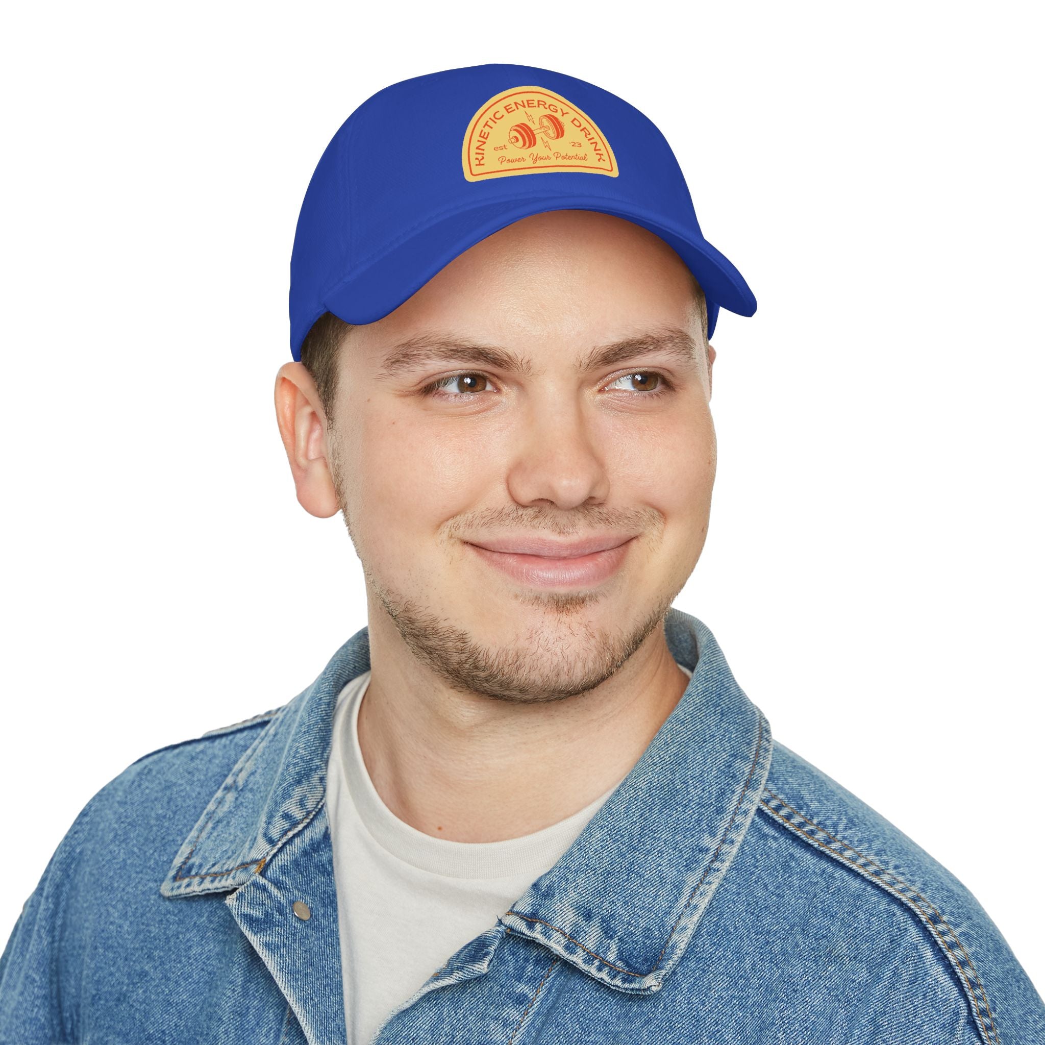 Energy Logo Cap - Retro Gym Patch Baseball Hat
