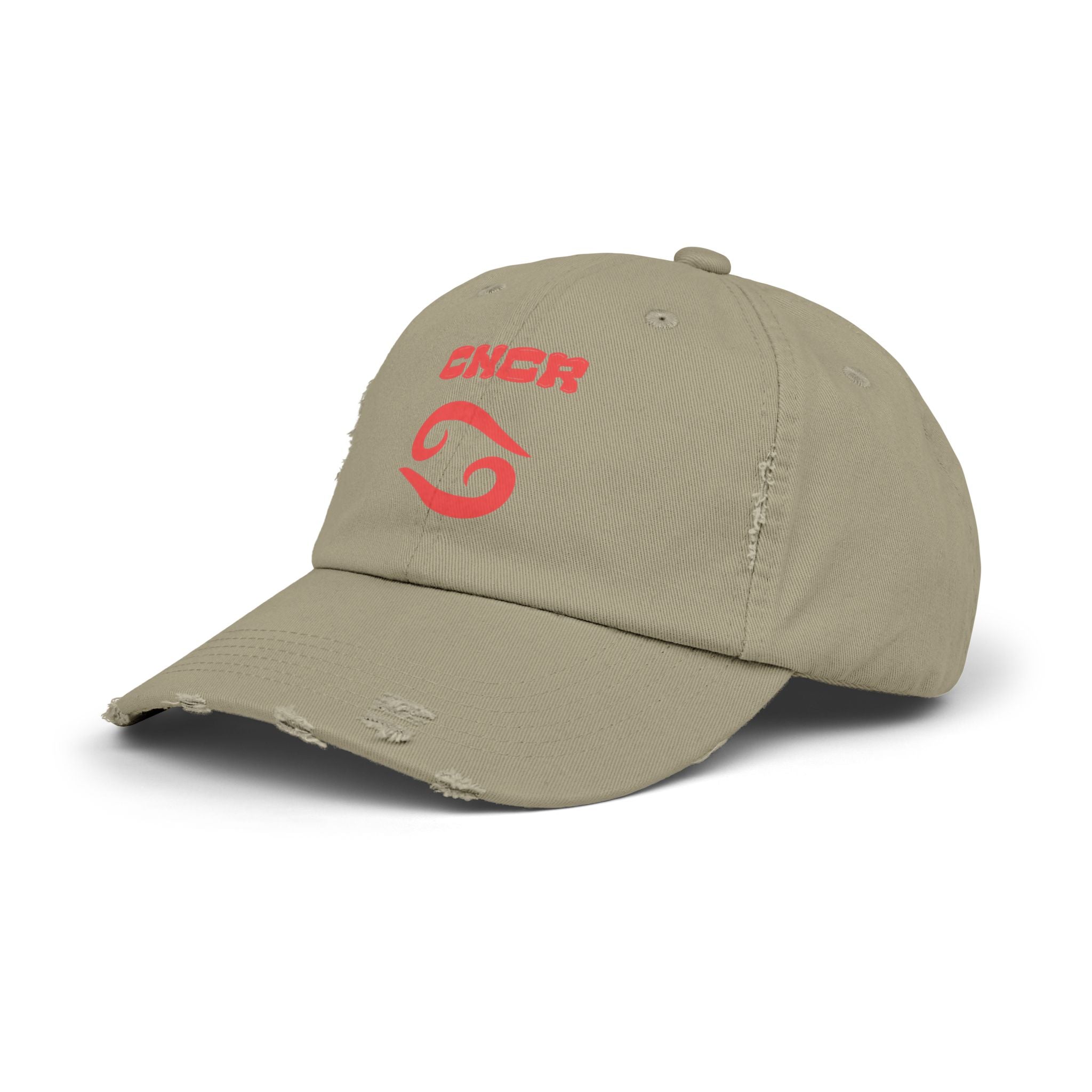 SABAS Cancer Zodiac Distressed Cap