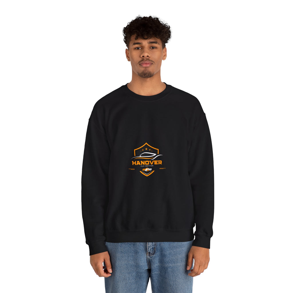 SABAS-Hanover Crewneck Sweatshirt — Vintage Shield Logo