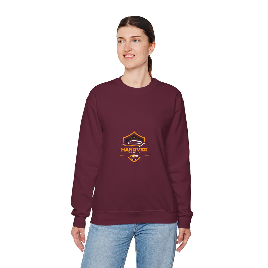 SABAS-Hanover Crewneck Sweatshirt — Vintage Shield Logo