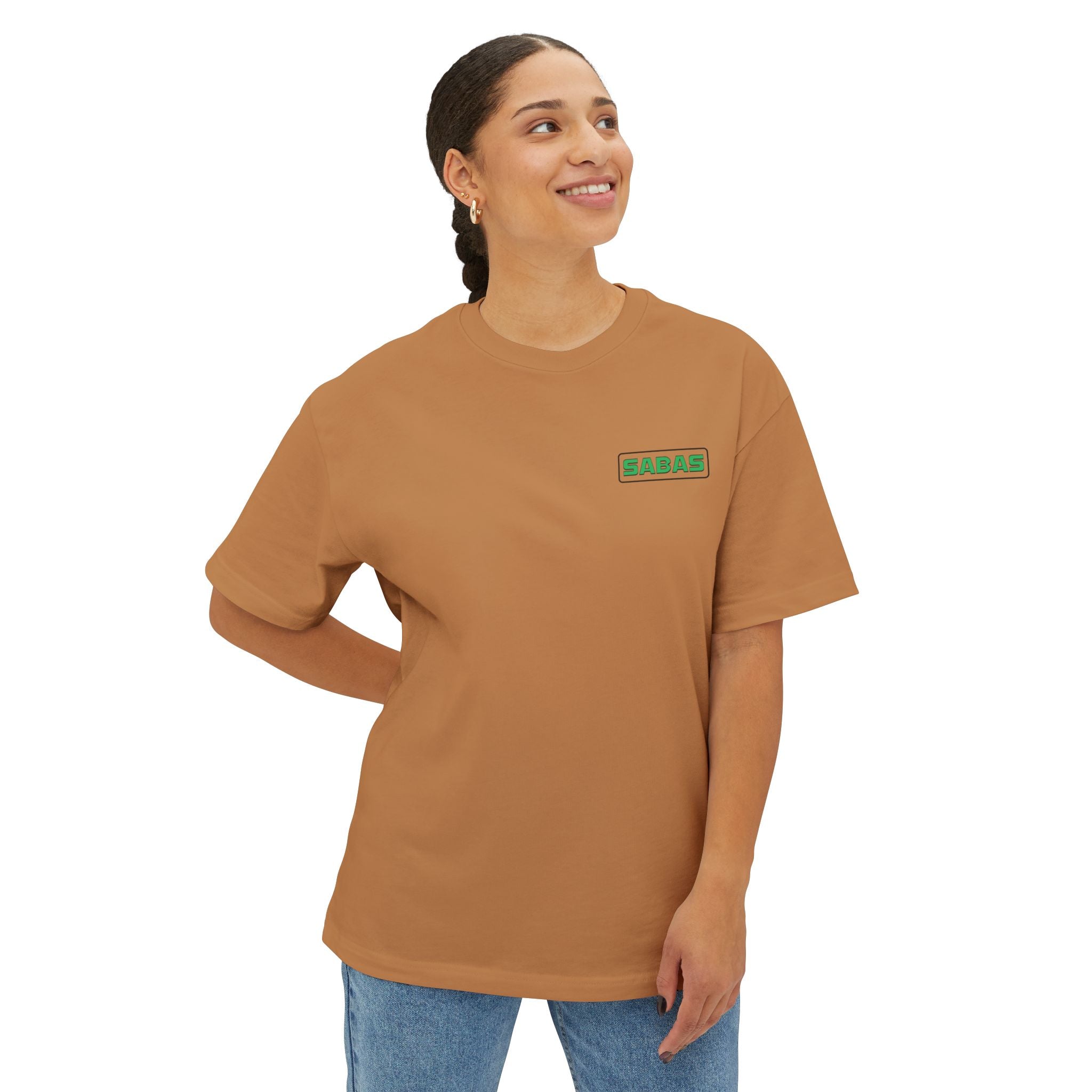 SABAS Unisex Oversized Boxy Tee